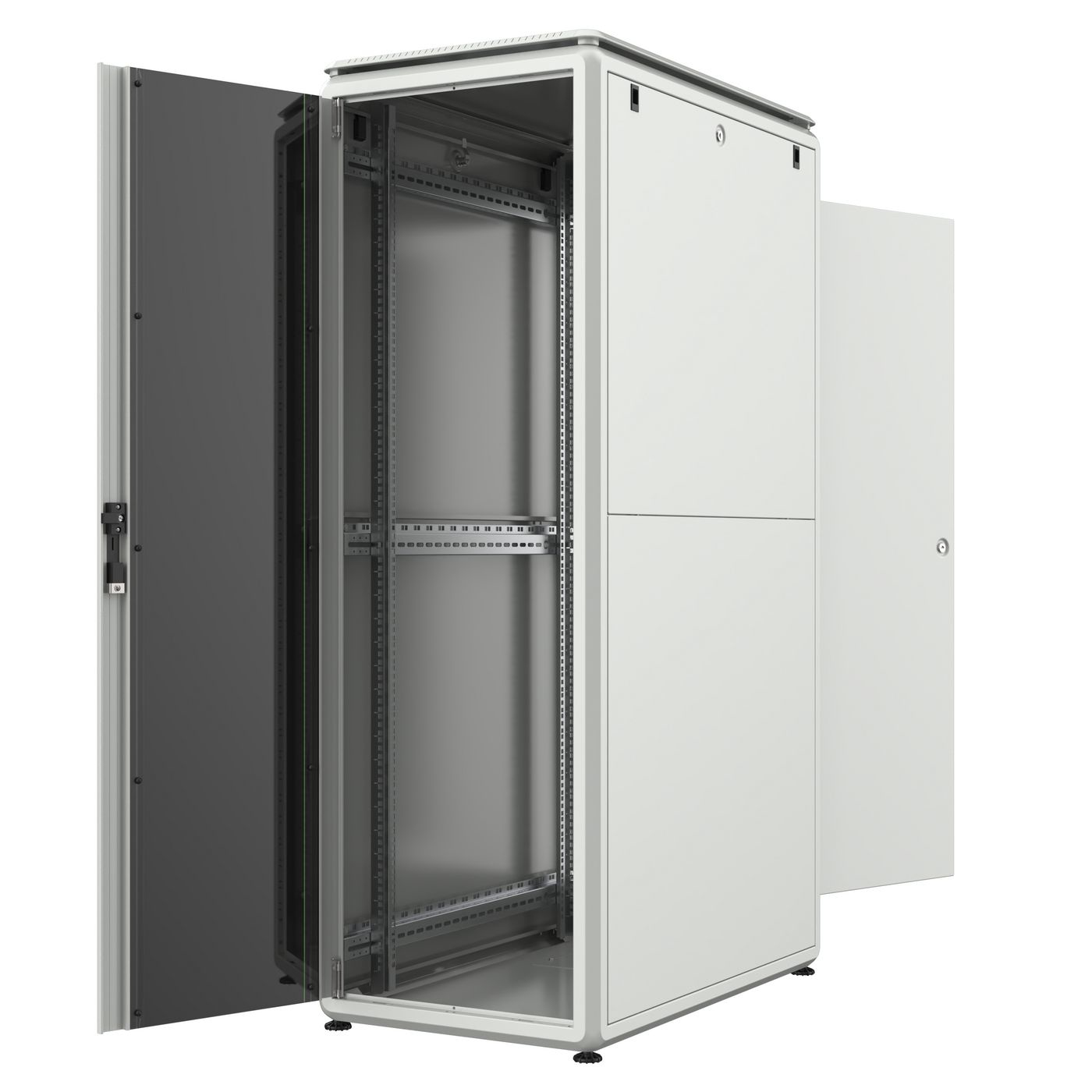 Lanview RDL36U61WH rack cabinet 36U Freestanding rack White – image 2