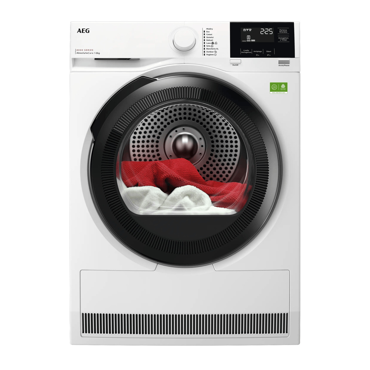 AEG Series 8000 TR8HGAM8B tumble dryer Freestanding Front-load – image 2