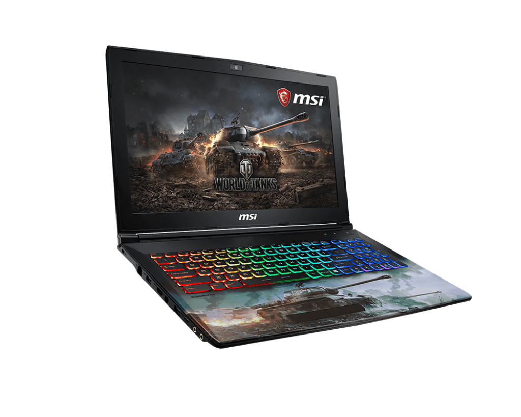 MSI GP62 8RD-078TW World of Tanks