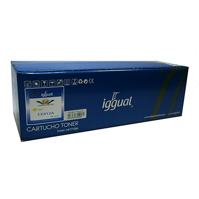 iggual PSICE412A toner cartridge 1 pc(s) Yellow