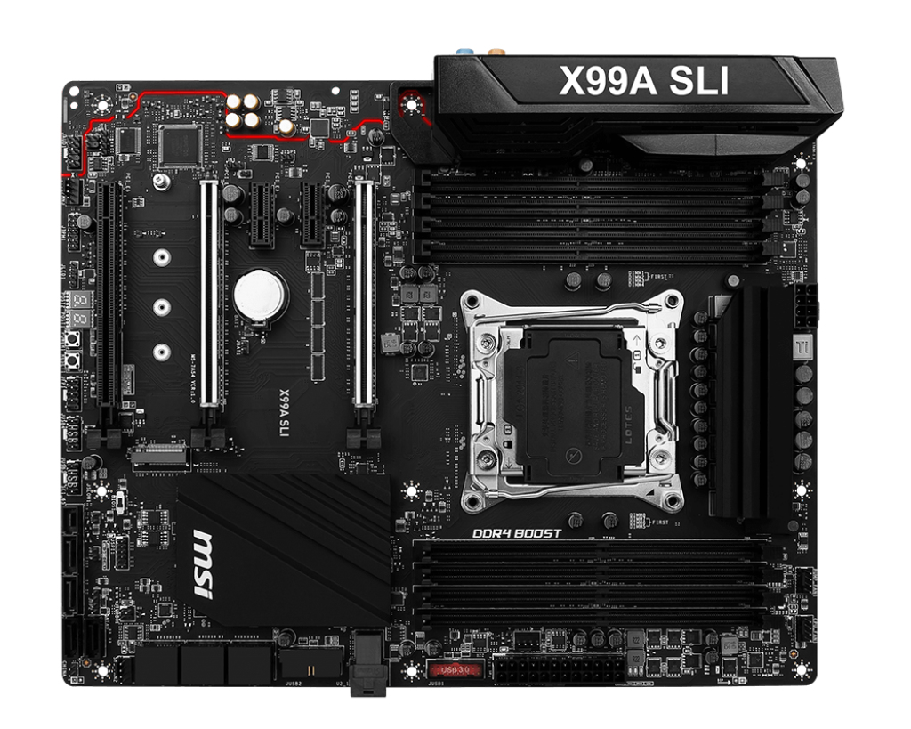 MSI X99A SLI – image 4
