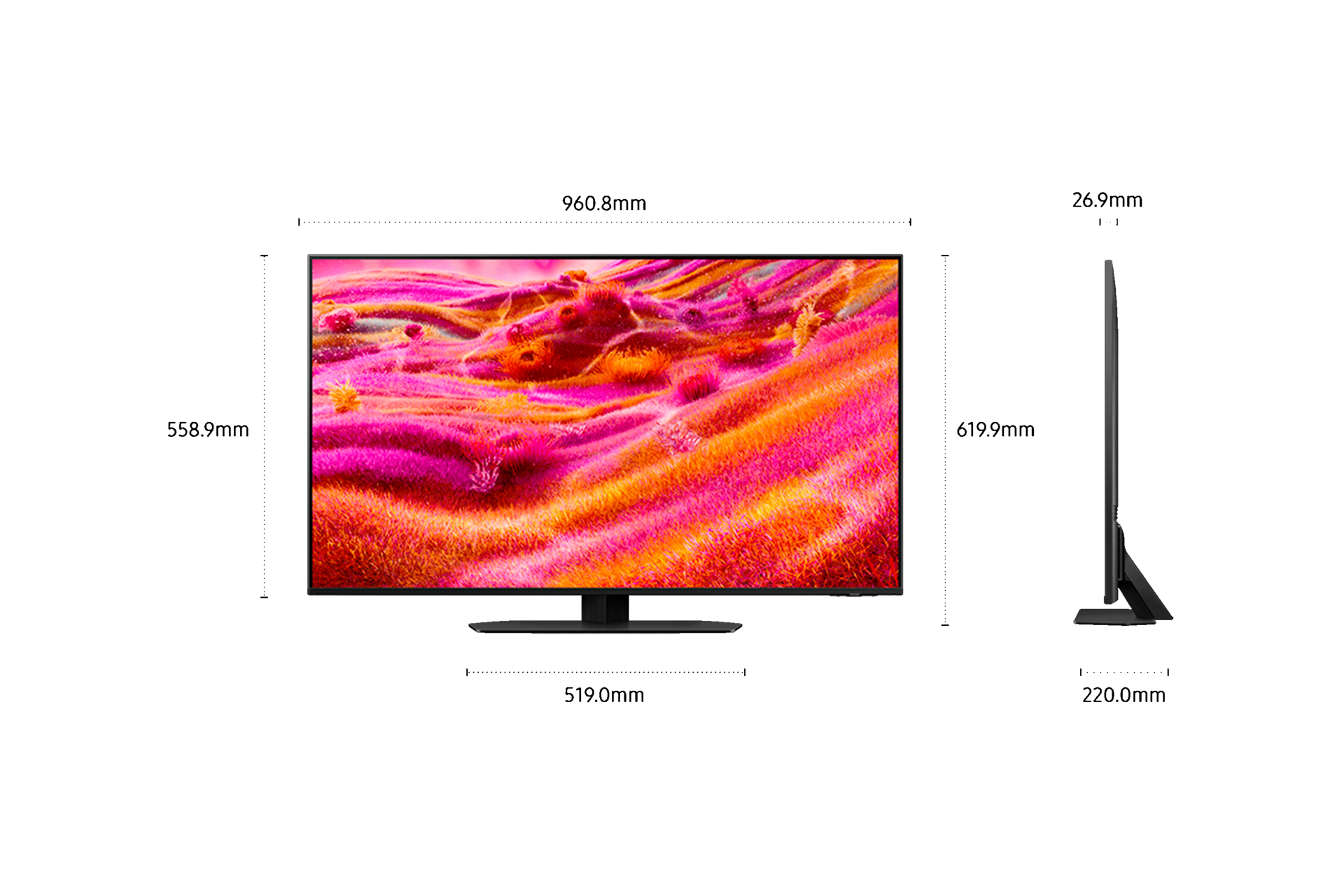 TV Samsung Mini Led Neo Qled TQ43QN90F 109 cm 2025 — photo 12