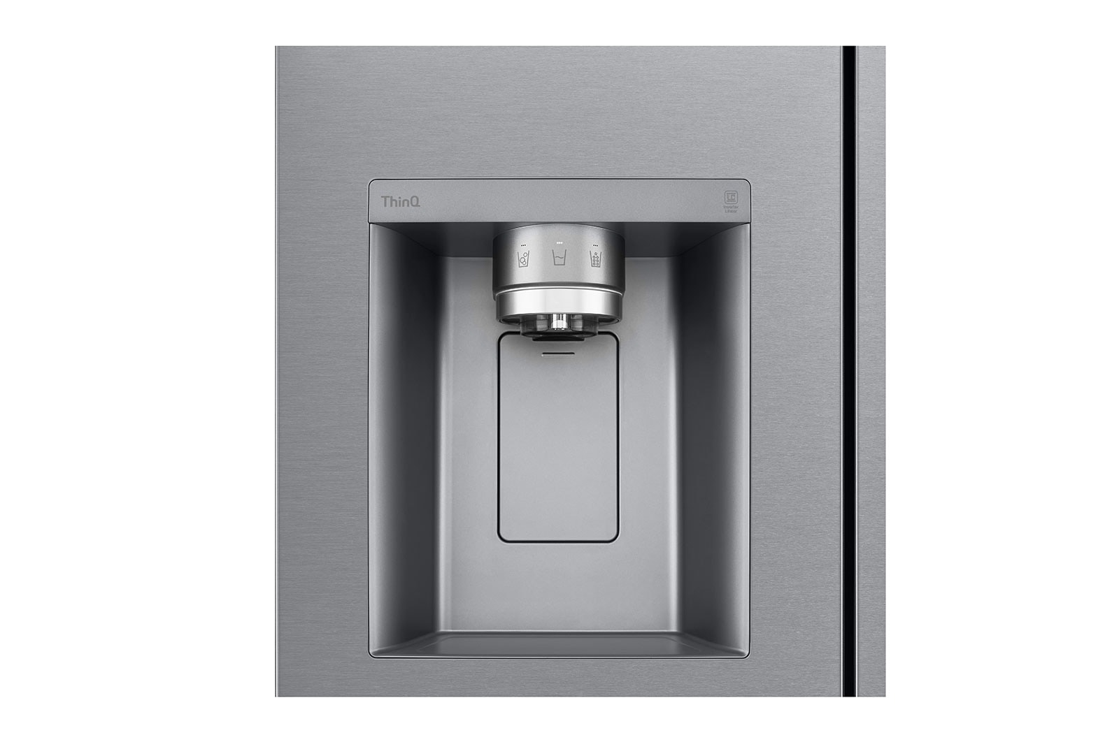 LG GSLV70DSTF side-by-side refrigerator Freestanding – image 7