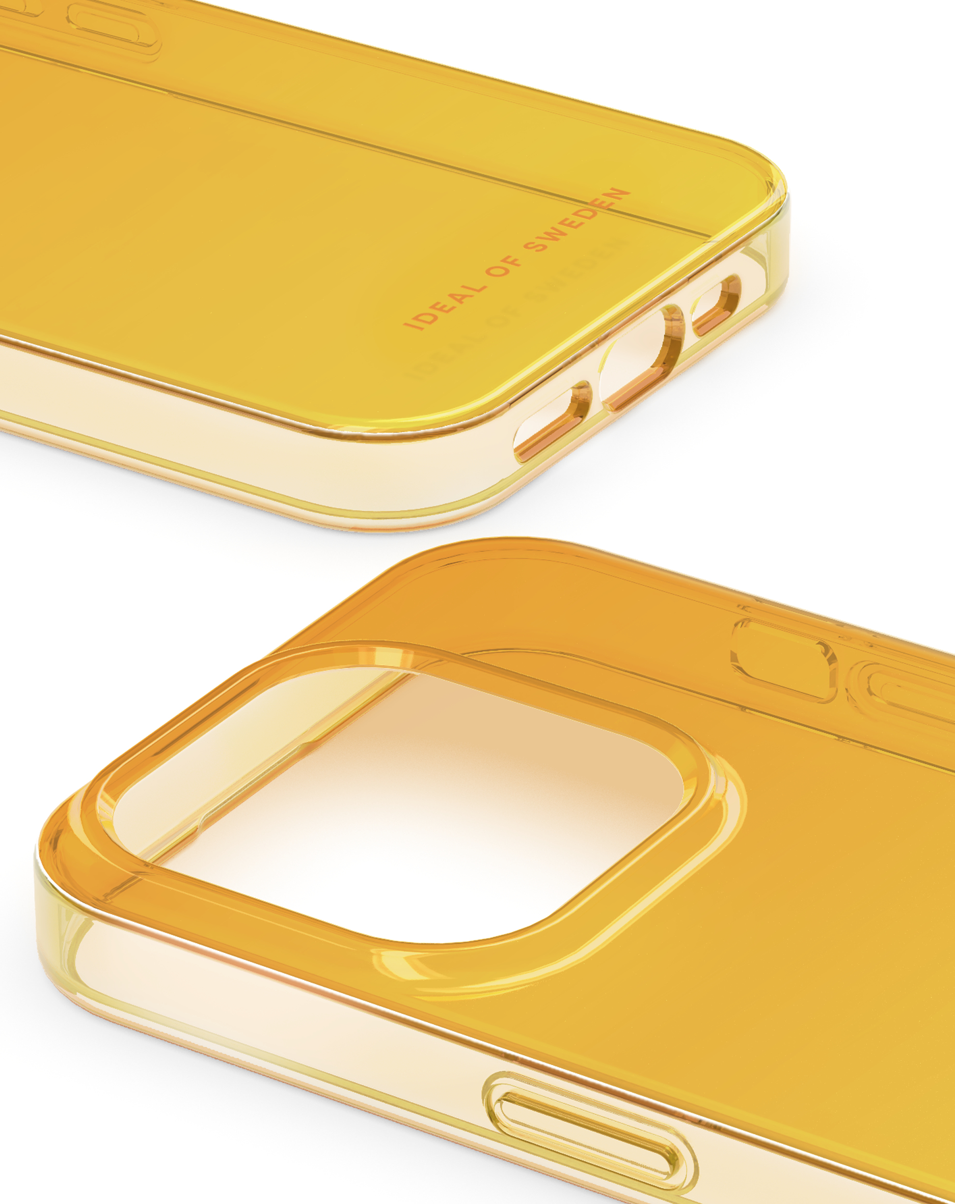 iDeal of Sweden Clear Case iPhone 15 Pro Orange Spritz – image 3