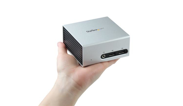 StarTech.com HDMI and DVI Dual-Monitor Docking Station for Laptops - Single 4K Support - USB 3.0 – image 5