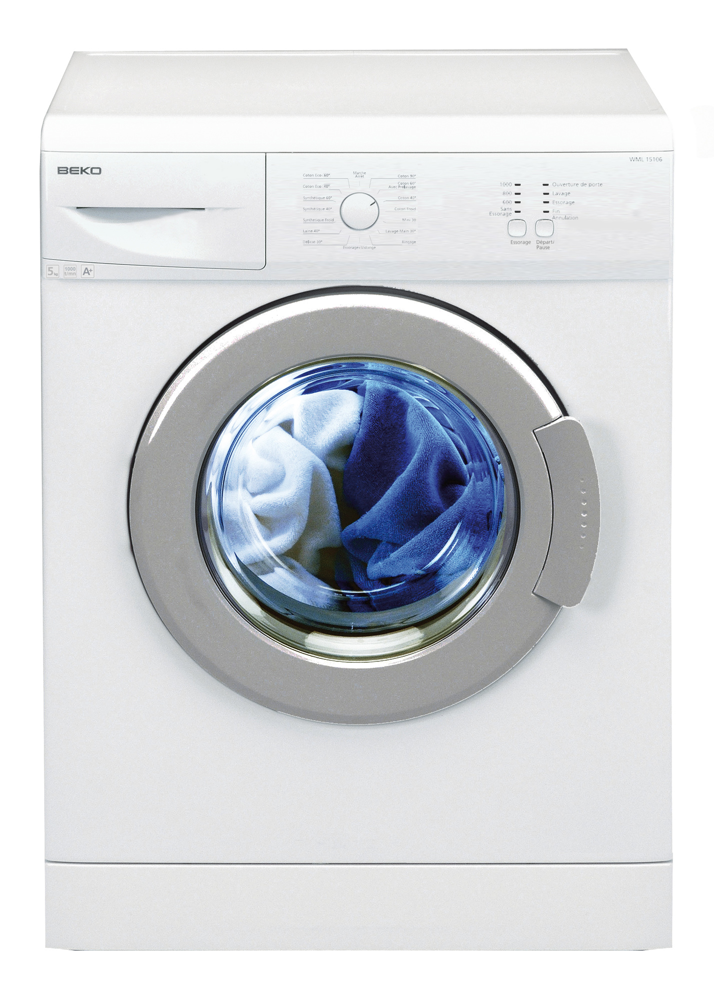 Beko WML15106 washing machine Front-load