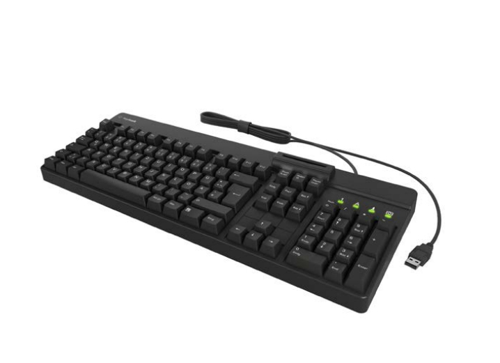 KeySonic KSK-8040U-CR tastiera Casa/ufficio USB Nero