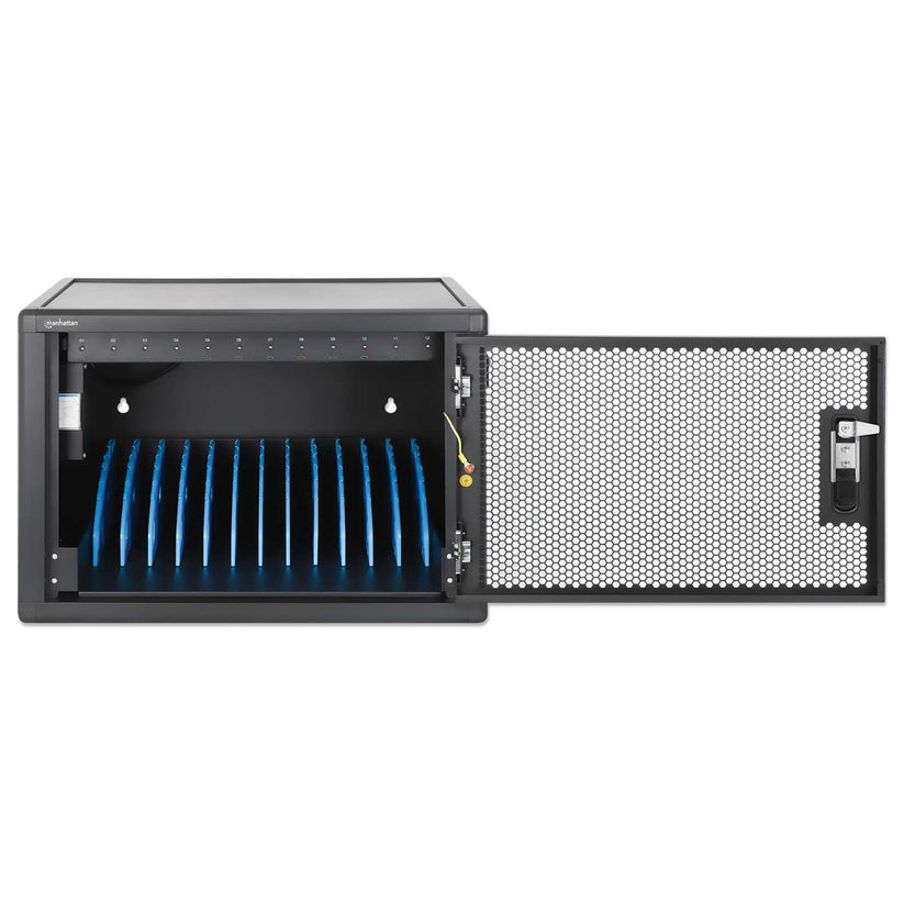 MANHATTAN 12-Port USB-C Desktop Ladeschrank 65W pro Port