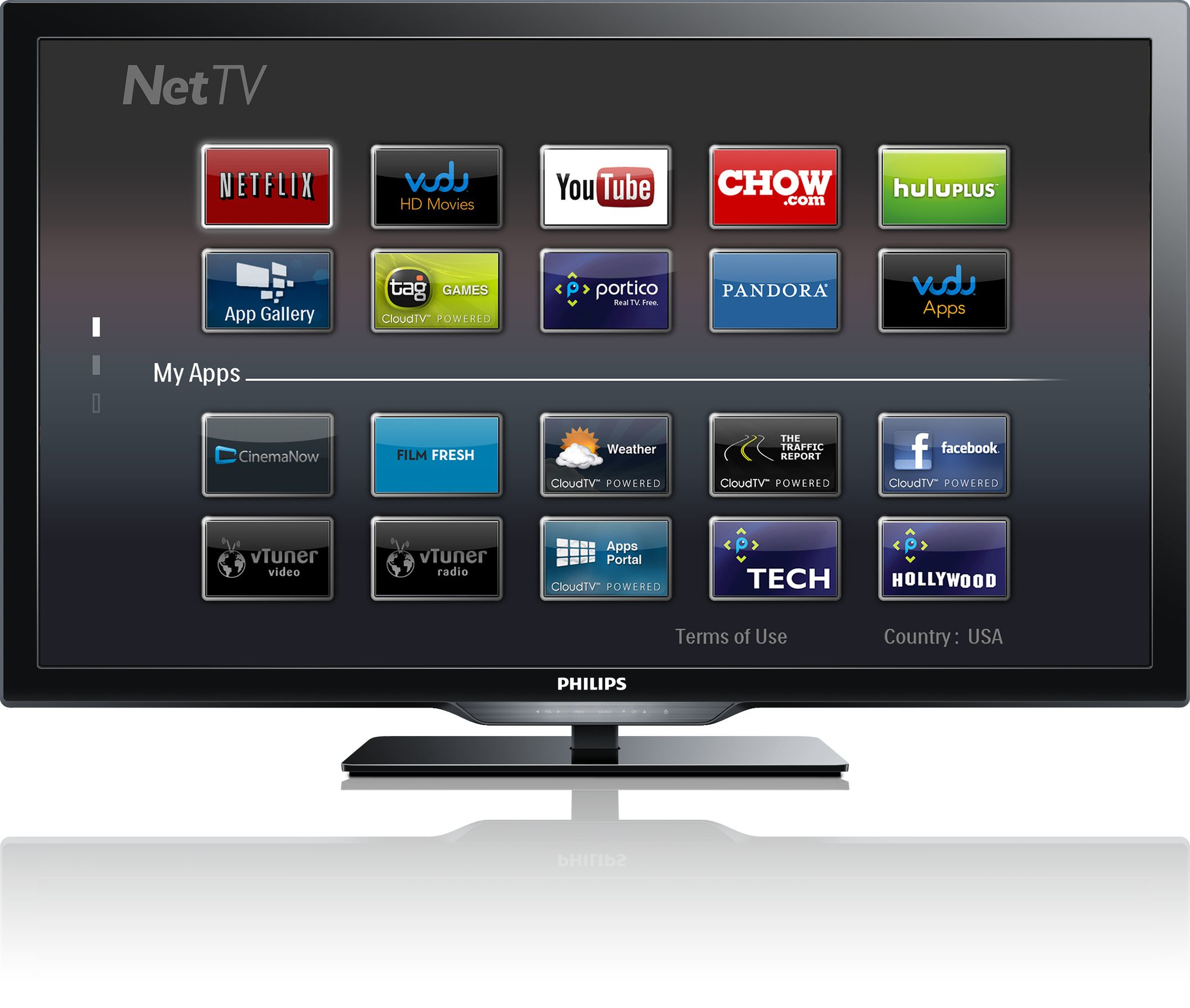 Philips 4000 series LED TV 40PFL4908/F7 – image 2