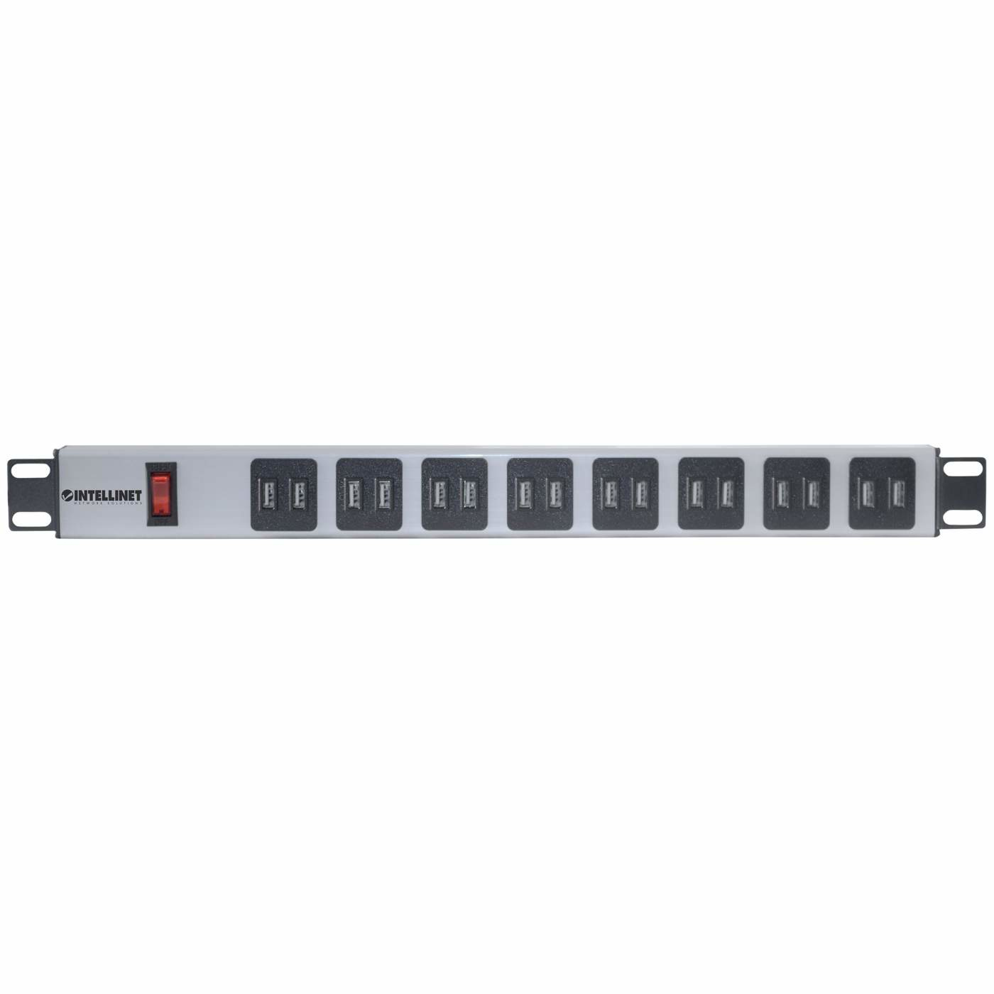 Intellinet 164603 power distribution unit (PDU) 1U Black, Grey – image 3