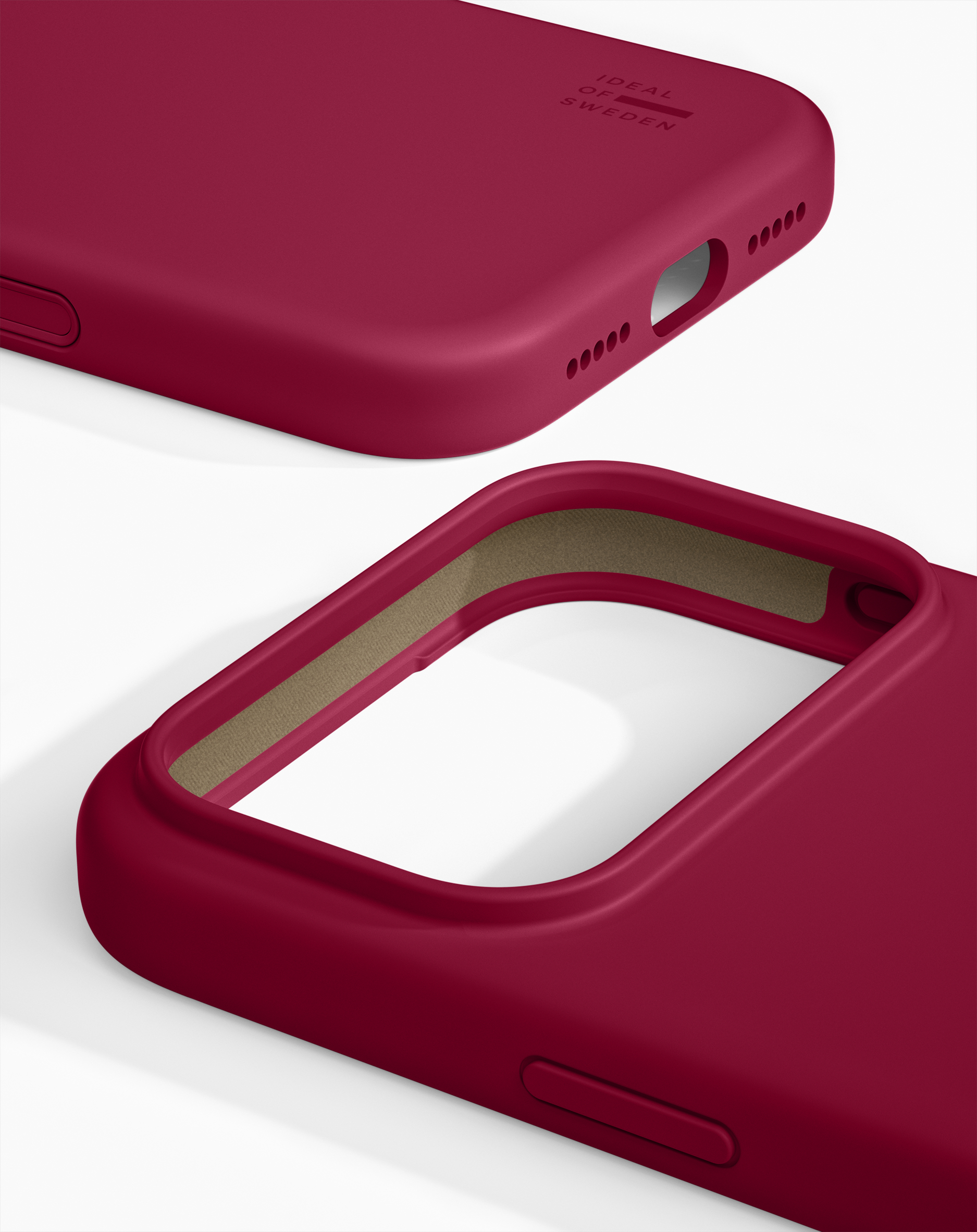 iDeal of Sweden Silicone Case iPhone 17 Pro Cranberry – image 2