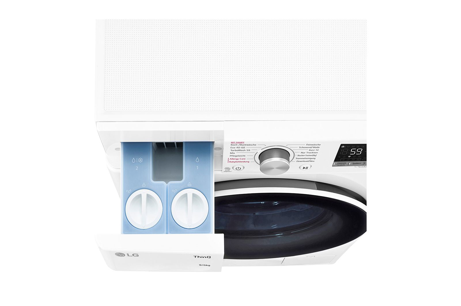 LG W4WV75961 washer dryer Freestanding Front-load White – image 6