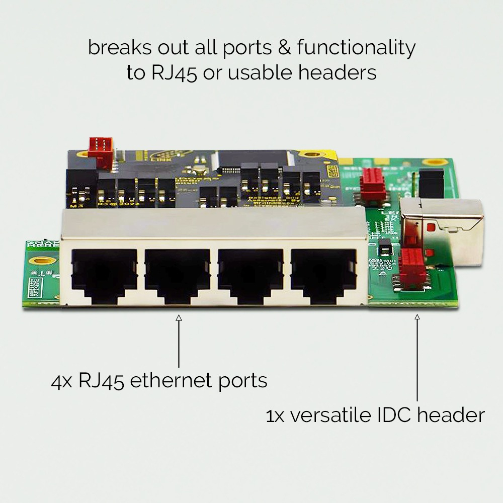Brainboxes Pure Embedded 5 Port Gigabit Ethernet Switch Eval Kit – image 4