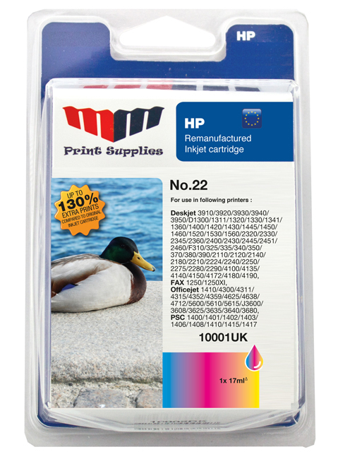 MM 10001UK ink cartridge 1 pc(s) High (XL) Yield Cyan, Magenta, Yellow