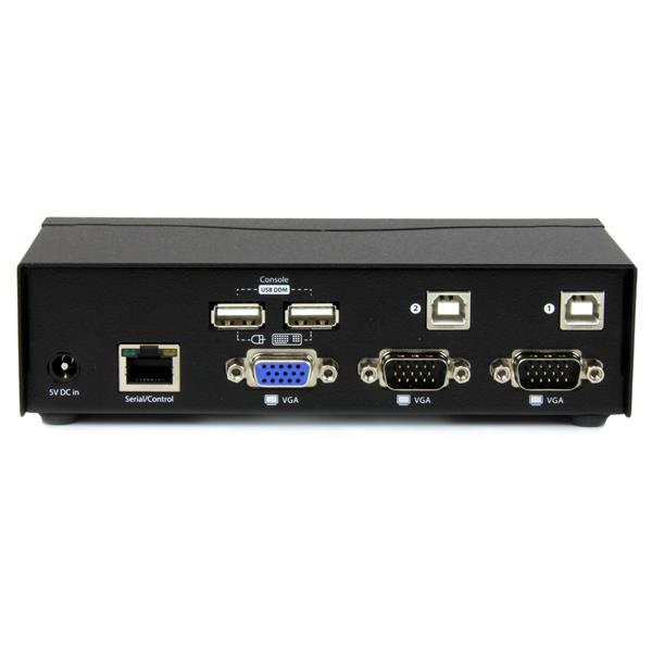 StarTech.com 2 Port USB VGA KVM Switch with DDM Fast Switching Technology and Cables – image 3