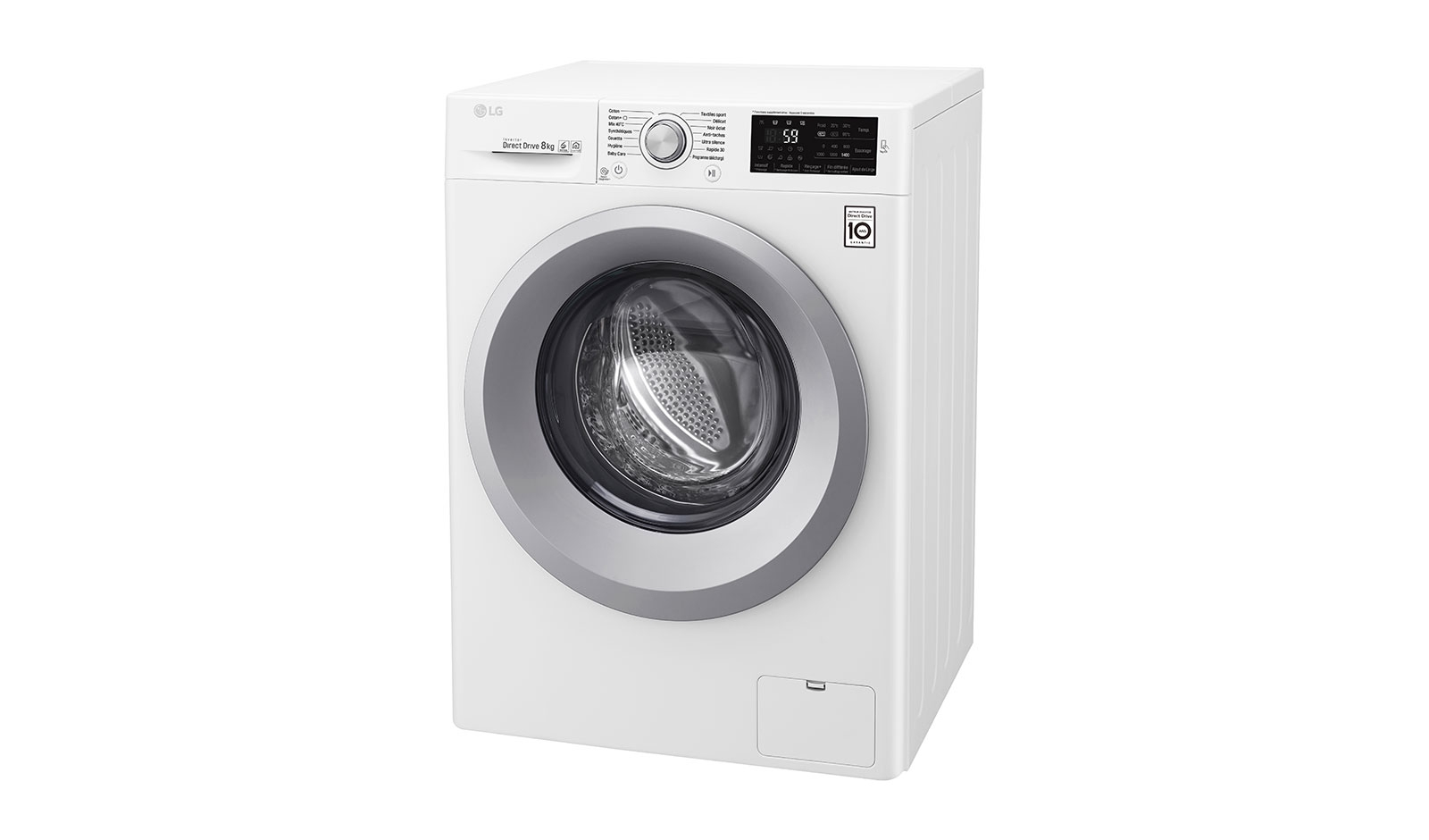 LG F84J54WH washing machine Front-load – image 9