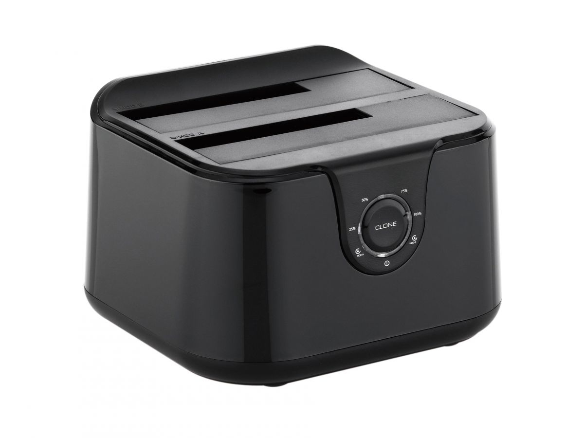 Conceptronic DONN12B storage drive docking station USB 3.2 Gen 1 (3.1 Gen 1) Type-B Black – image 5