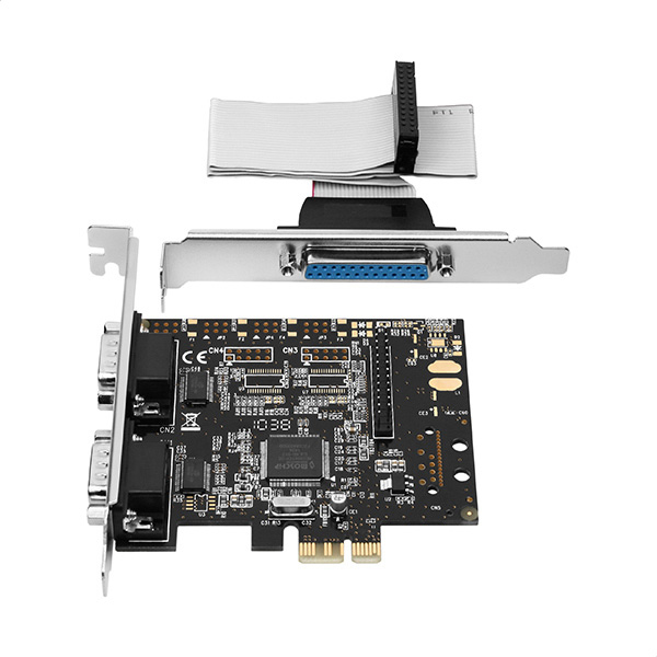 Axagon PCEA-SP interface cards/adapter Internal Parallel, Serial – image 2