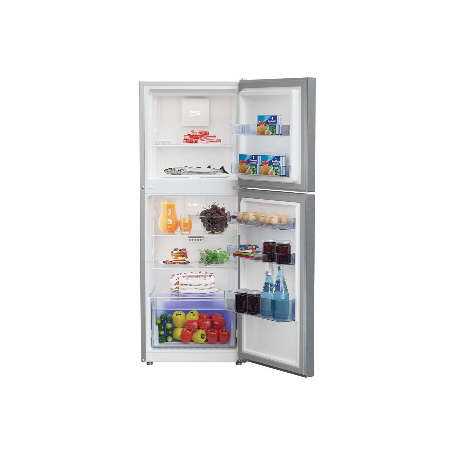 Beko RDNT230I20P fridge-freezer Freestanding – image 3