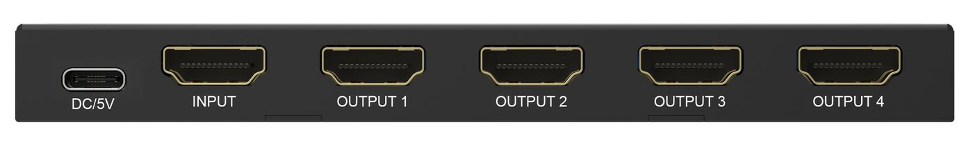 Microconnect MC-HDMISPLITTER0104-8K video splitter HDMI – image 5