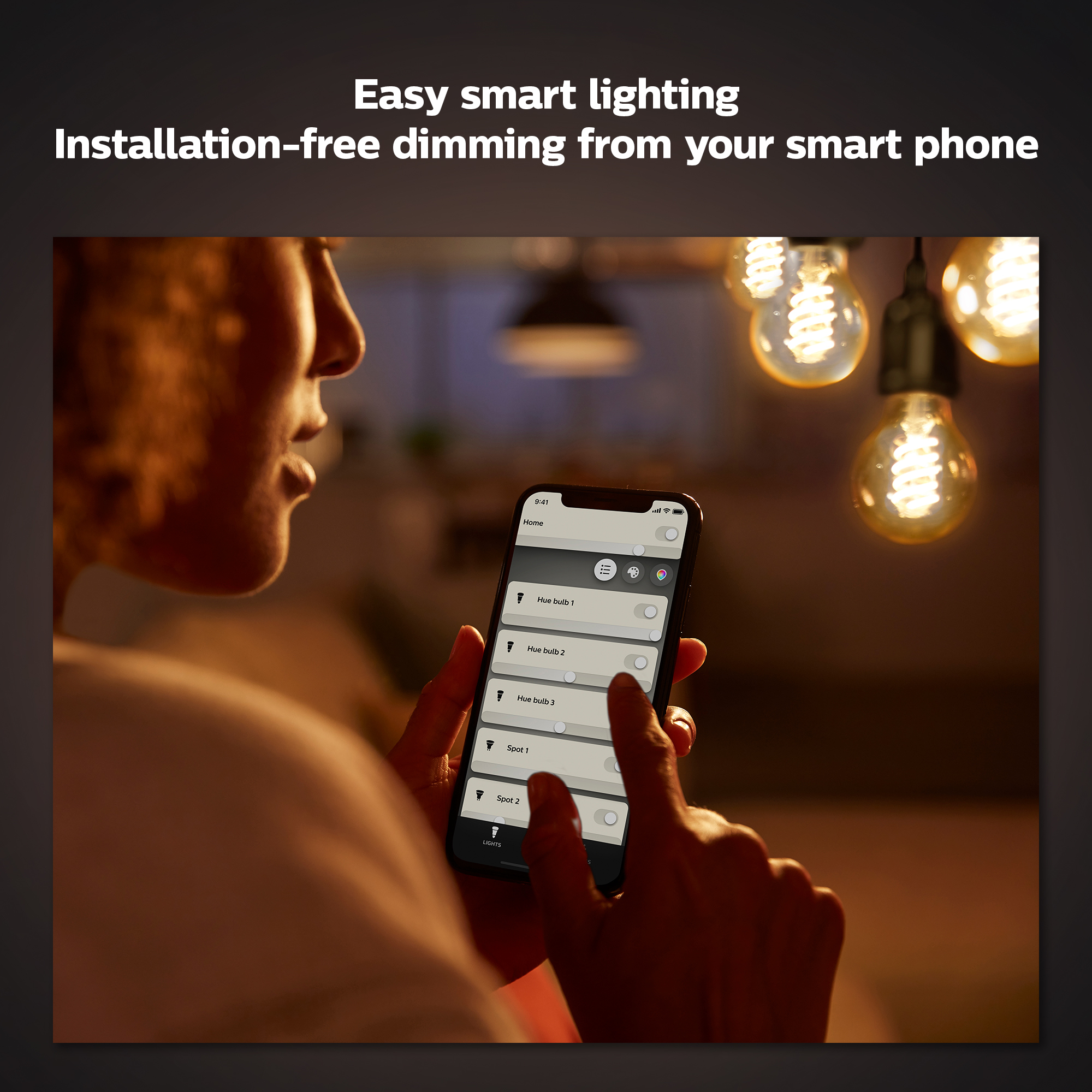 Philips by Signify Philips Hue A60 – E27 smart bulb – image 8