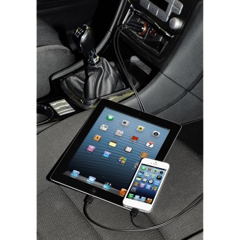 Hama 00119423 mobile device charger Mobile phone, MP3, MP4, Tablet Black AC, USB Auto – image 2