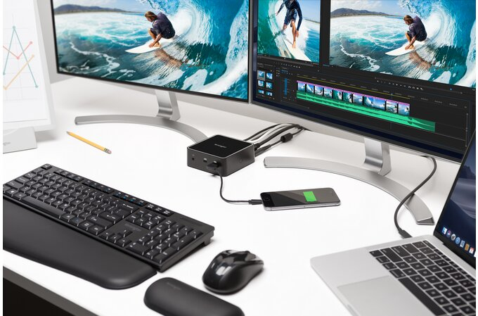 Kensington SD2400T Thunderbolt 3 40Gbps Dual 4K Nano Dock with – image 8