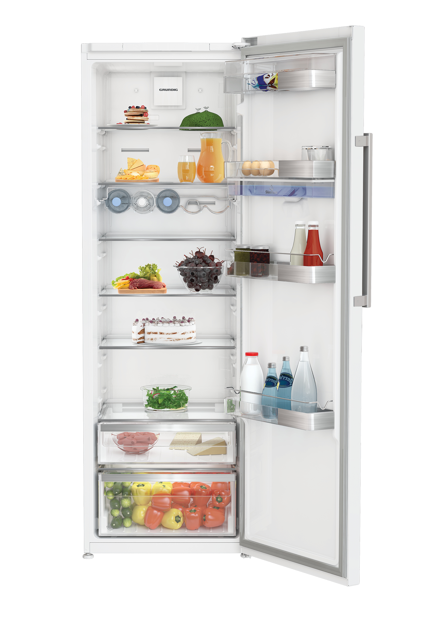 Grundig GSN30710DW Tall Larder Fridge with water dispenser – image 2