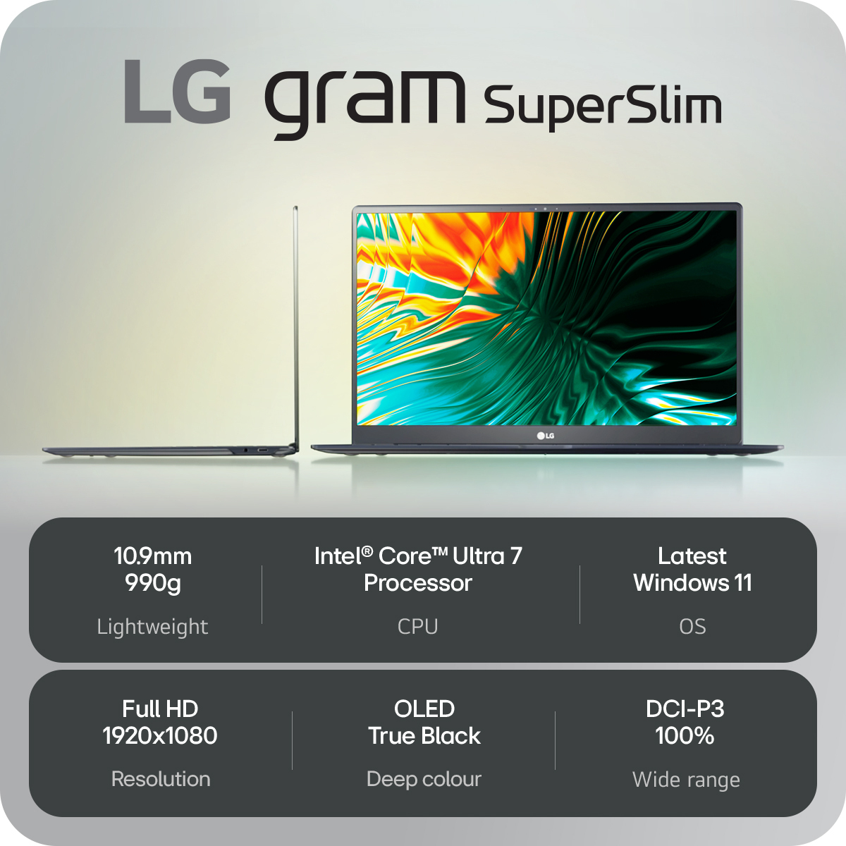 LG gram Slim 15 INCHU716GB1TB0.99kg W11H-Y24 – image 2