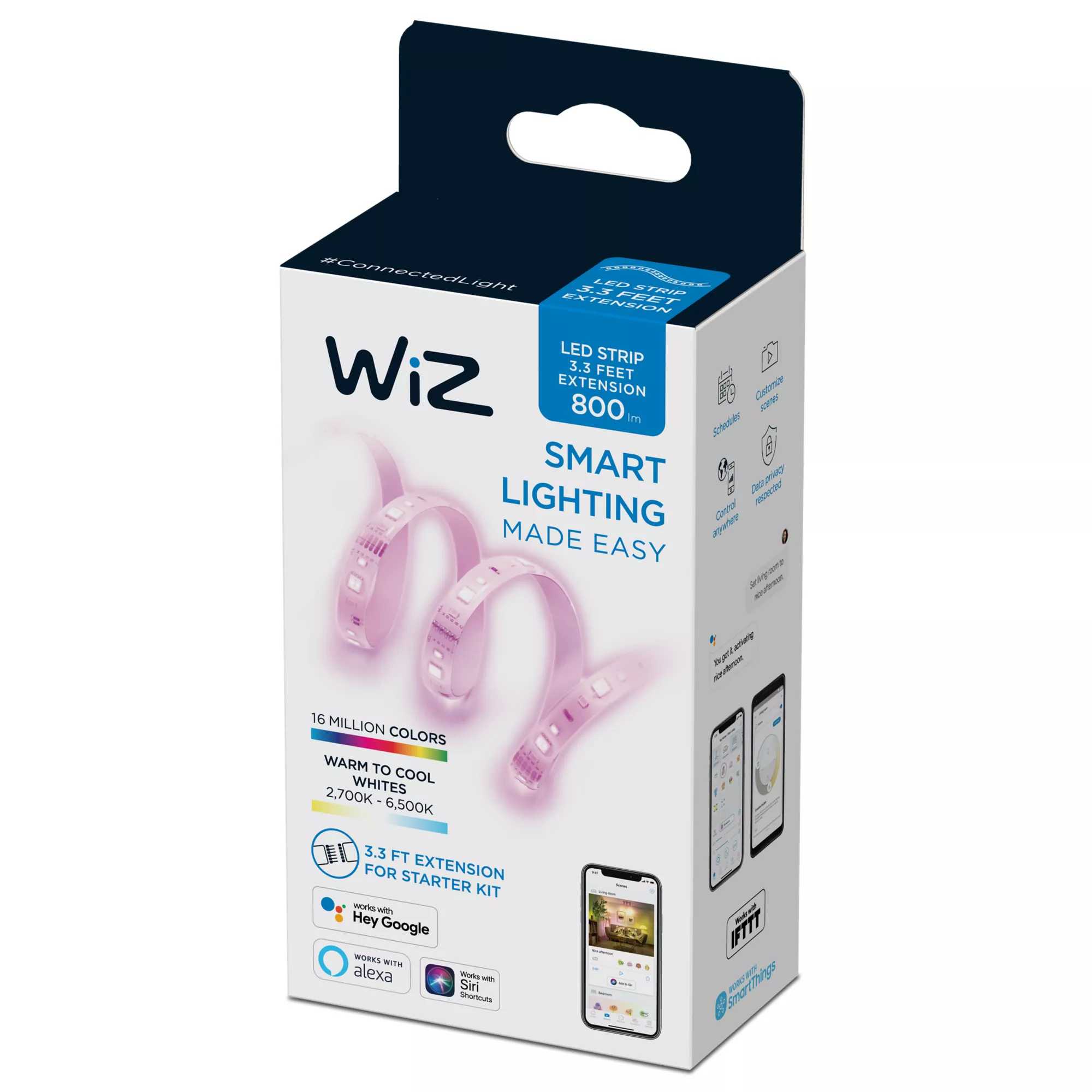 WiZ 046677603571 smart lighting Smart strip light Wi-Fi/Bluetooth – image 4