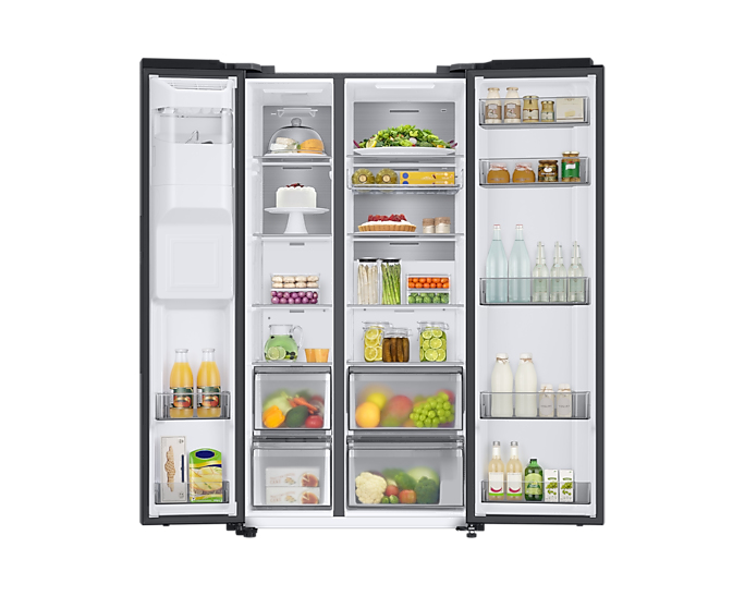 Samsung RS68A8840B1 side-by-side refrigerator Freestanding – image 7