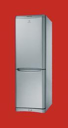 Indesit BAN13NFW fridge-freezer Freestanding Silver