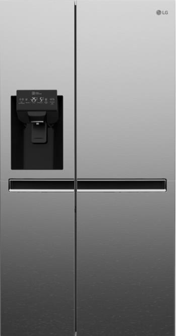 LG GSL6611PS side-by-side refrigerator Freestanding
