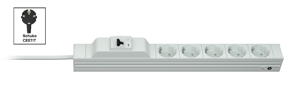 Vertiv Knürr DIS Rack PDU, Protector FI, 0U/1U, input Schuko – image 2