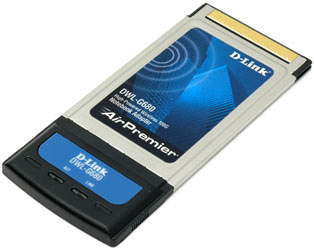 D-Link DWL-G680 network card 108 Mbit/s