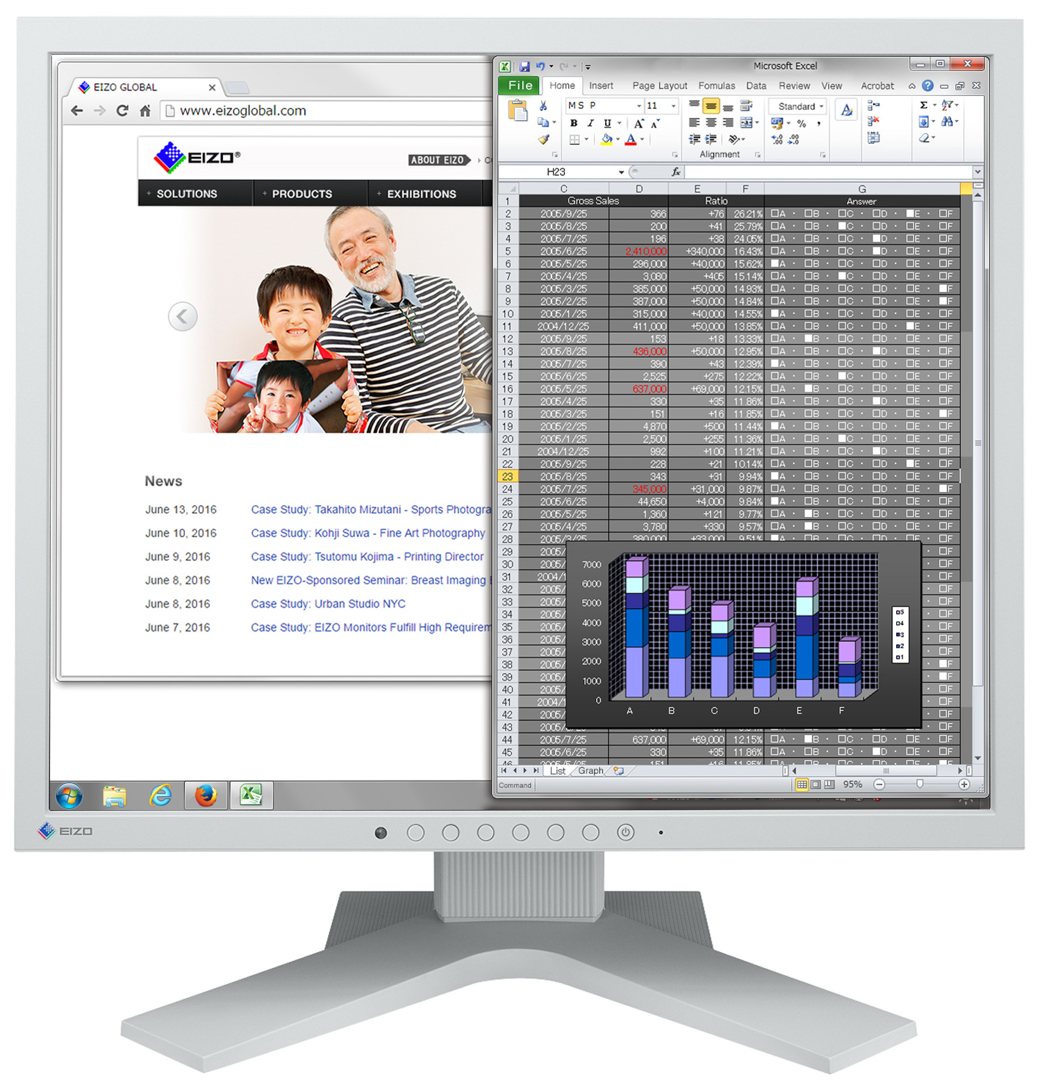 EIZO S1934H computer monitor – image 1