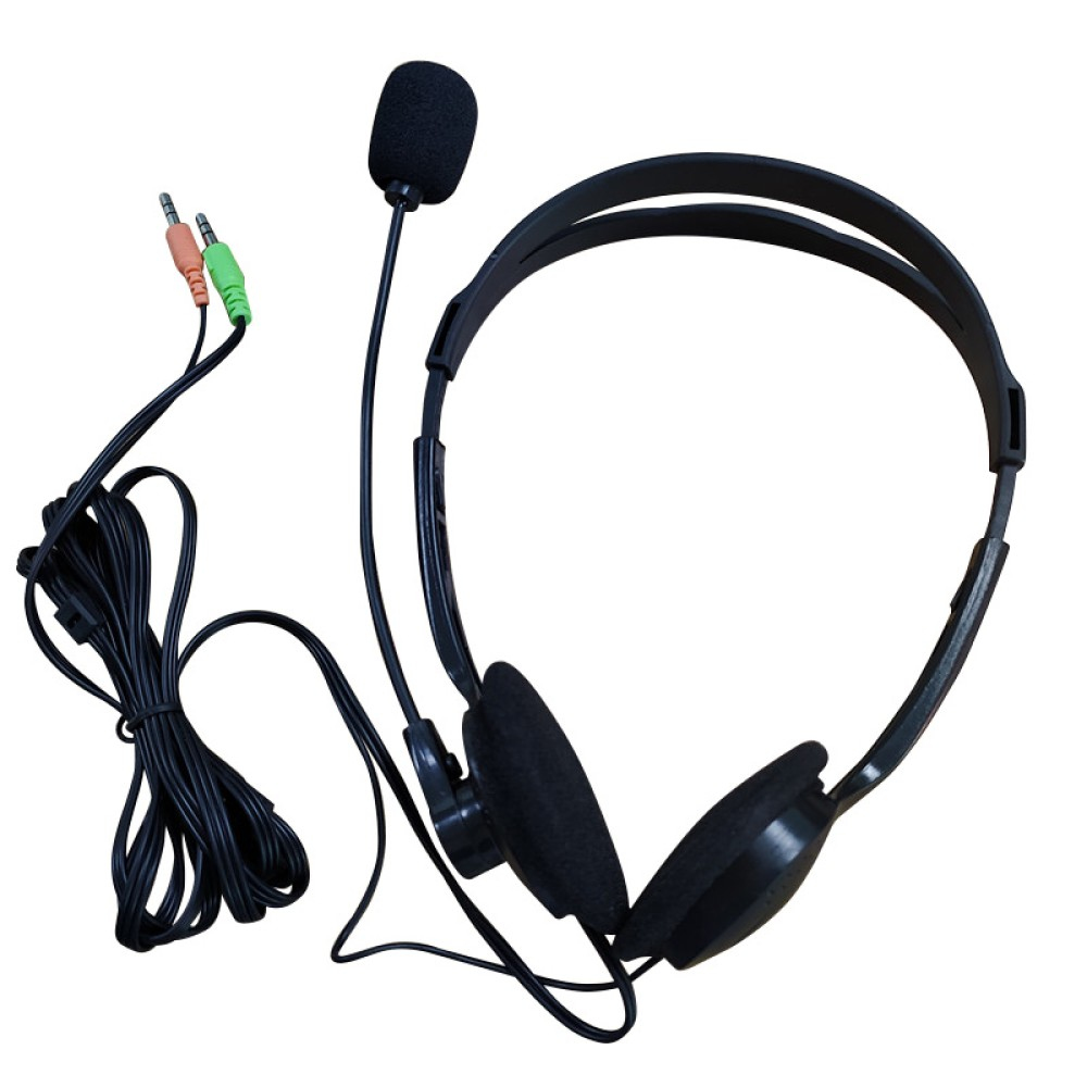 Techly SB-HP3TY headphones/headset Wired Head-band Office/Call center Black – image 8