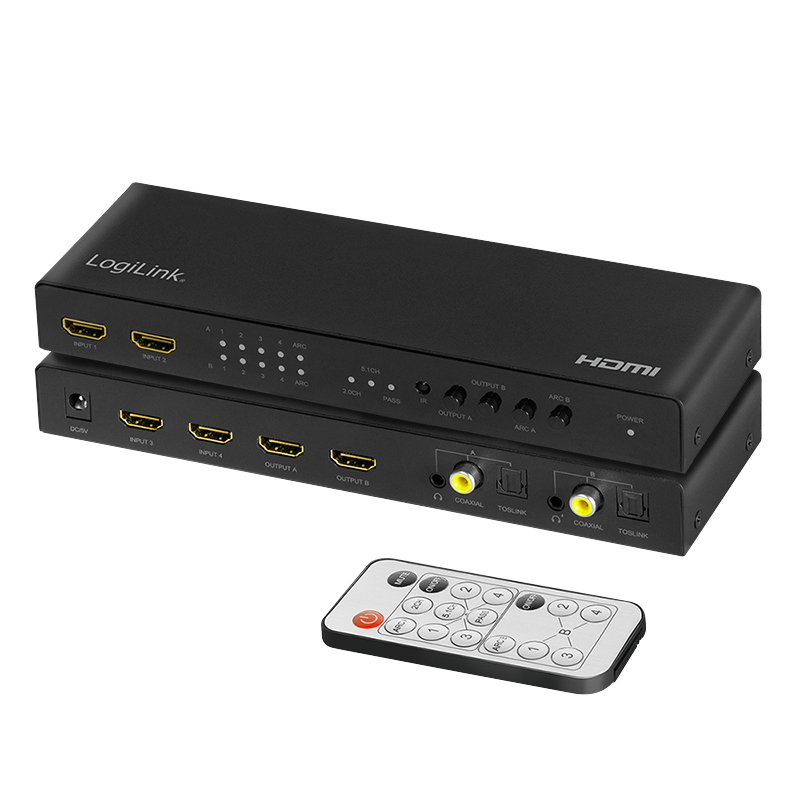 LogiLink HD0049 matrix switcher AV matrix switcher – image 3