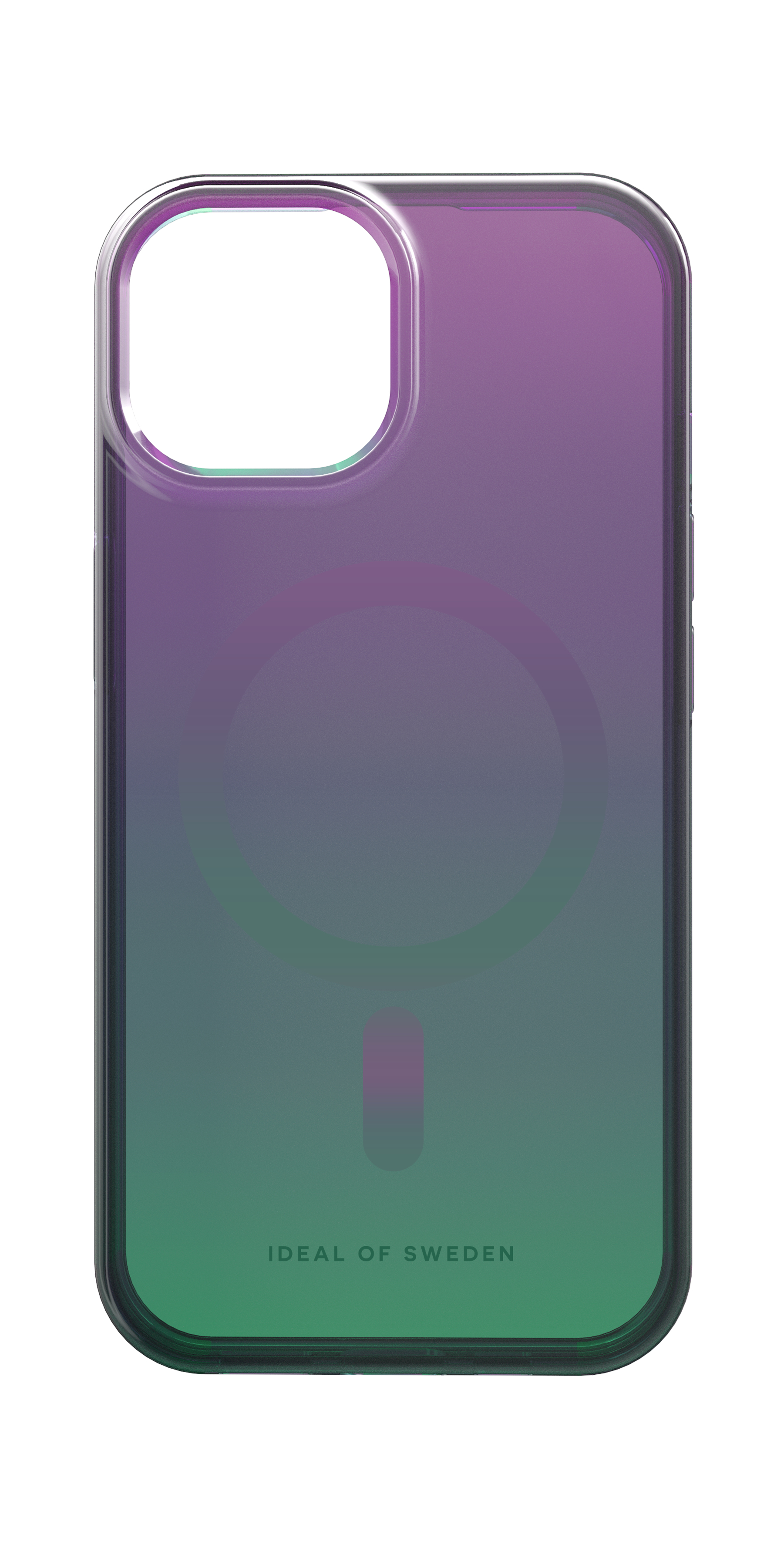 iDeal of Sweden Clear Case MagSafe iPhone 13 / 14 / 15 / 16e Fluorite Ombre