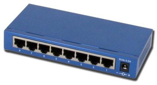 Nilox 16NX040801003 network switch Blue – image 4