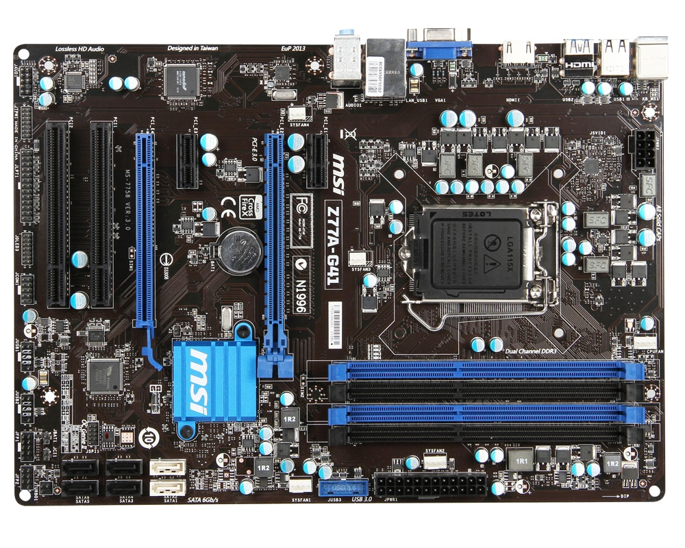 MSI Z77A-G41 Intel Z77 LGA 1155 (Socket H2) ATX – image 2