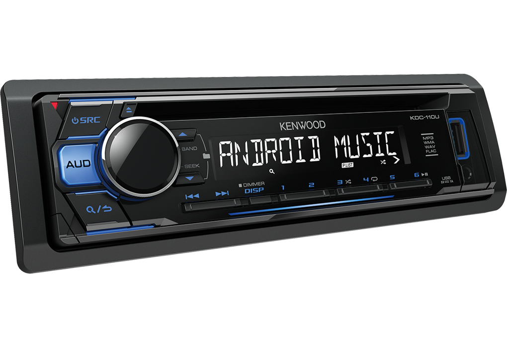Kenwood KDC-110UB car media receiver Black, Blue – image 2