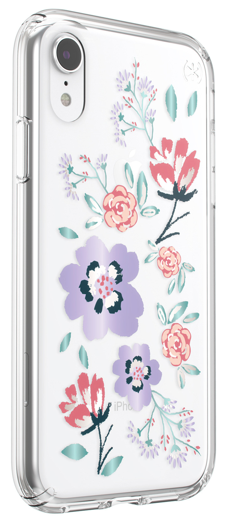Speck Presidio Clear + Print Apple iPhone XR Canopyfloral Lavender/Clear – image 2