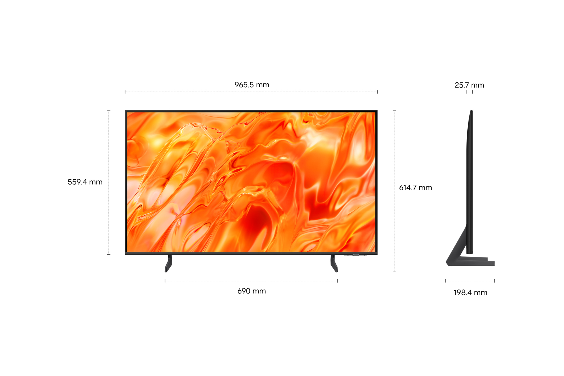 TV LED Samsung Mini LED Neo QLED TQ43QN74H 109 cm 2026 — photo 10