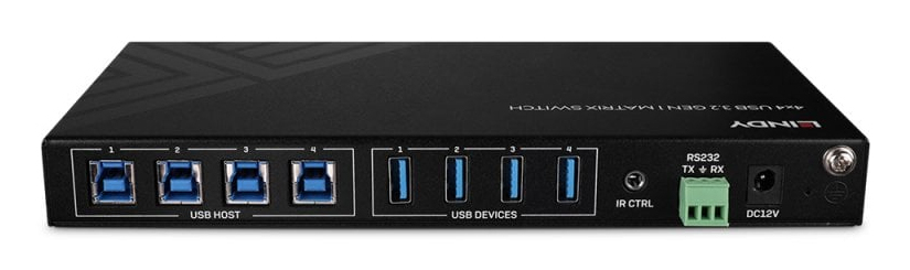 Lindy 4x4 USB 3.2 Gen 1 Matrix Switch – image 4