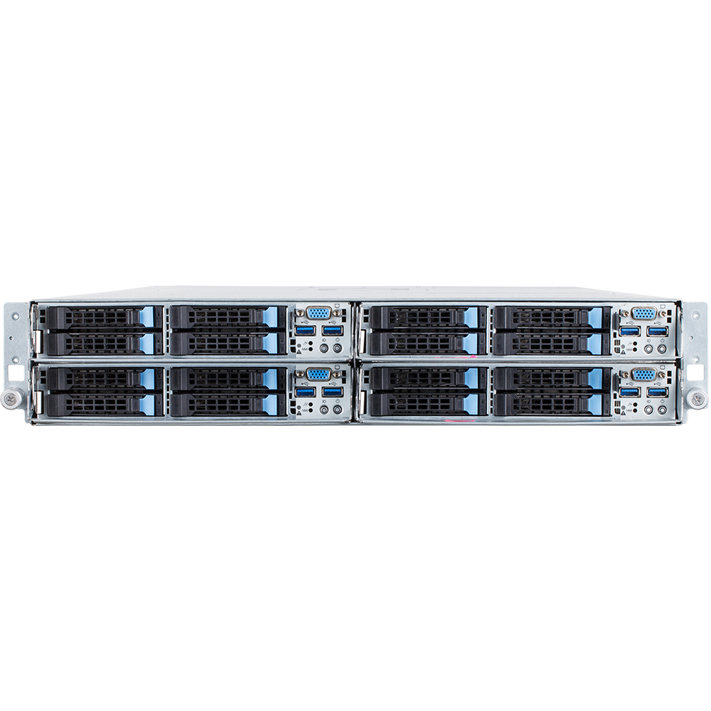 GIGABYTE H270-F4G Intel® C612 LGA 2011-v3 Rack (2U) Black, Grey – image 2