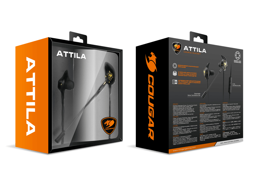 COUGAR Attila Headset Wired Ear-hook Gaming Black – image 4