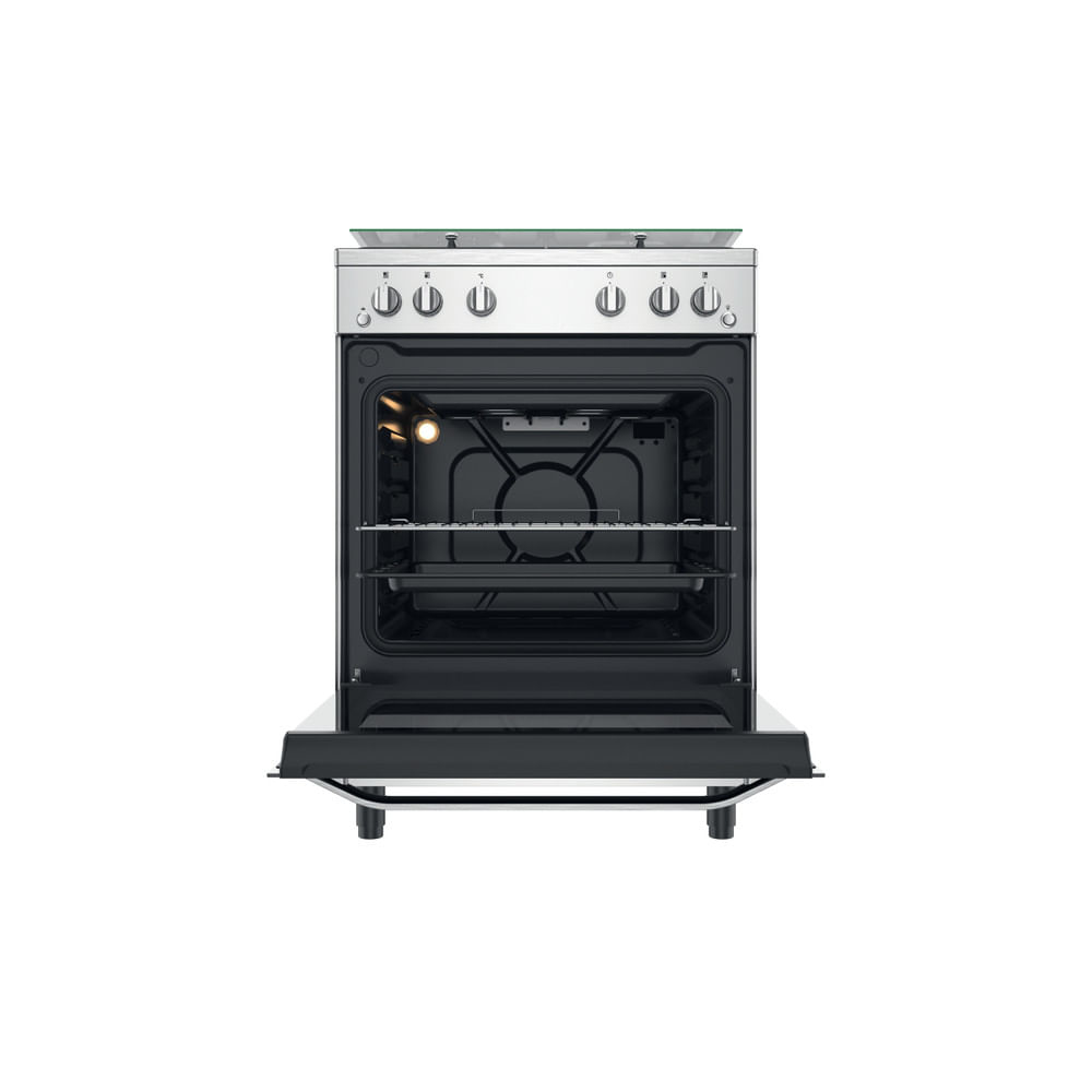 Hotpoint HS67G2PMX/IT/1 Freestanding cooker Natural gas Gas Stainless steel – image 3