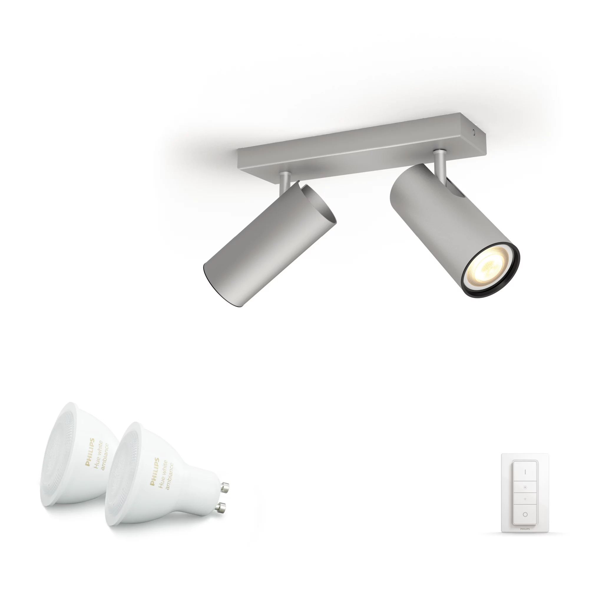 Philips by Signify Philips Hue White ambience Buratto double spotlight – image 2
