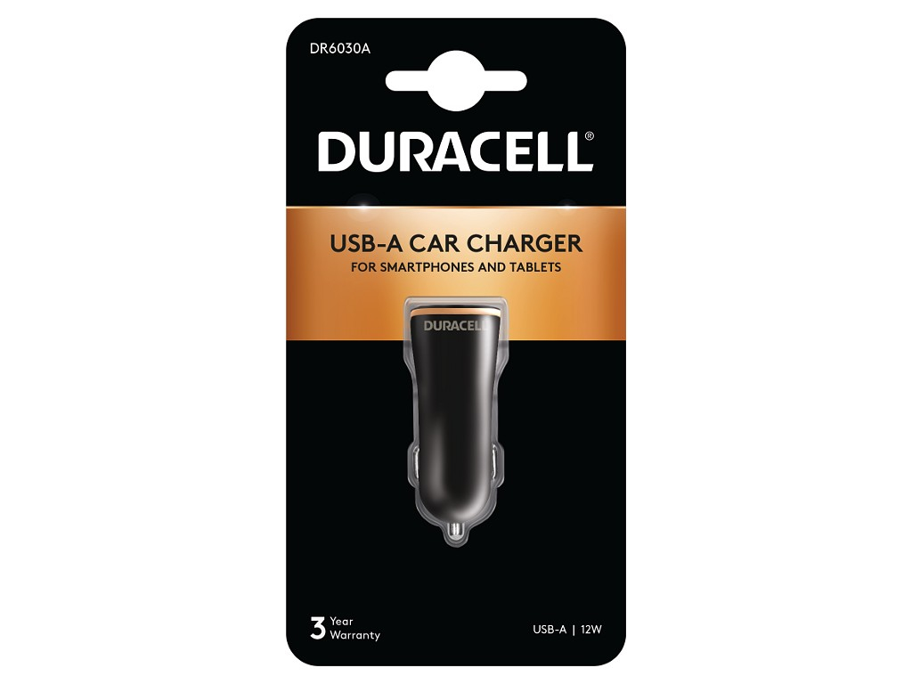 Duracell DR6030A mobile device charger Black